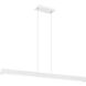 Presley LED 1.63 inch Matte White Chandelier Ceiling Light