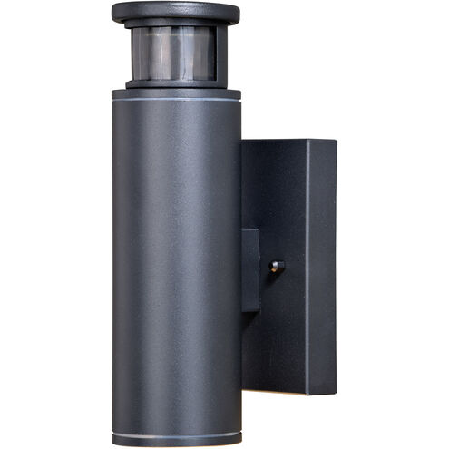 Chiasso Textured Black Outdoor Motion Sensor