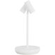 Sean Lavin Doppia 10 inch 2.40 watt Matte White Rechargeable Table Lamp Portable Light