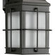 Bibury 1 Light 15 inch Black Outdoor Wall Sconce