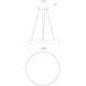 Pi LED 30 inch Satin Black Pendant Ceiling Light