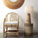 Saint Bart's 18 X 14 inch Off-White & Natural Side Table