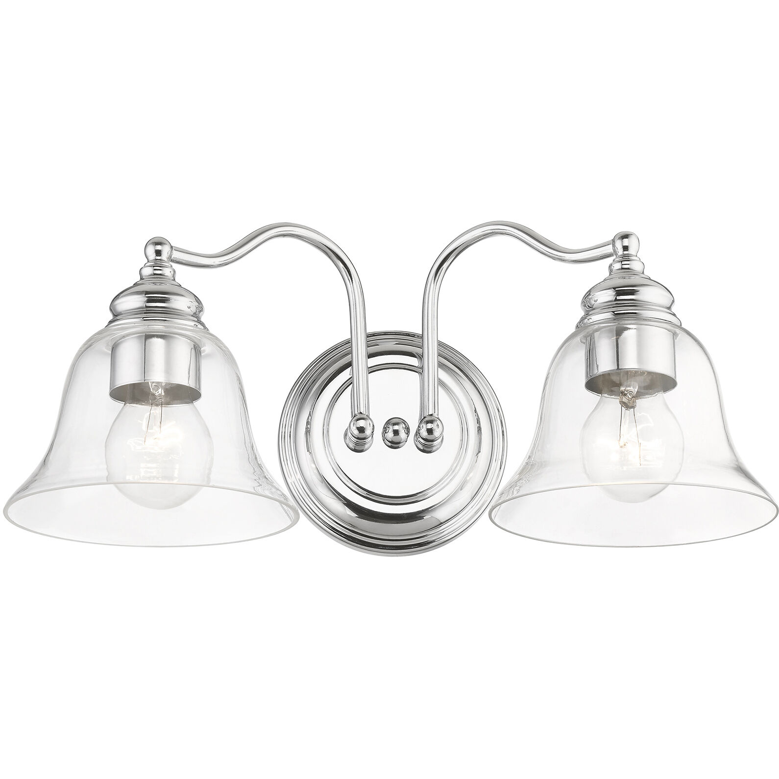 Moreland 2 Light 15 inch Polished Chrome Vanity Sconce Wall Light