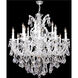 Maria Theresa Royal 18 Light 37 inch Silver Chandelier Ceiling Light, Royal