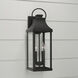 Bradford 2 Light 21 inch Black Outdoor Wall Lantern 