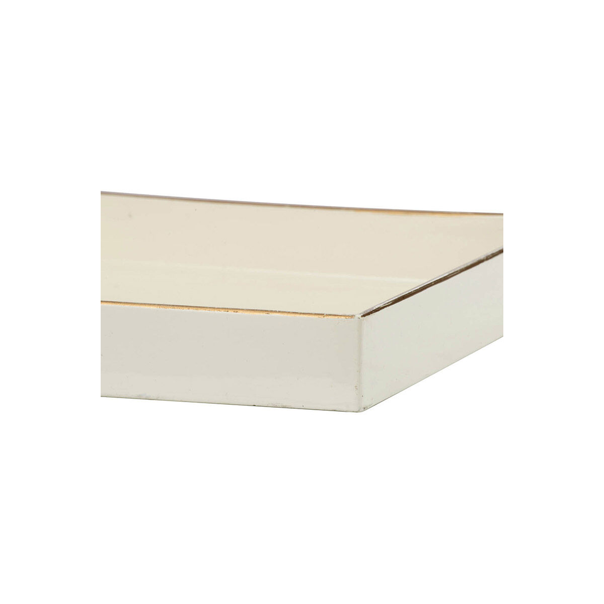 Mimosa White/Gold Tray