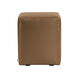 Universal Luxe Bronze Cube Ottoman Replacement Slipcover, Ottoman Not Included