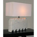 Darth 20 inch 60.00 watt Waxed Table Lamp Portable Light