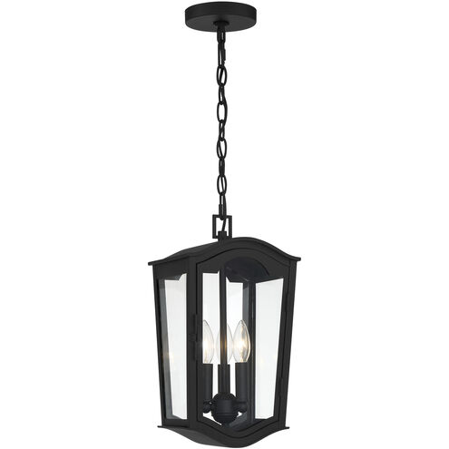 Houghton Hall 3 Light 9 inch Sand Coal Outdoor Chain Hung Lantern, Great Outdoors