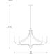 Preserve 8 Light 50 inch Warm Brass Chandelier Ceiling Light