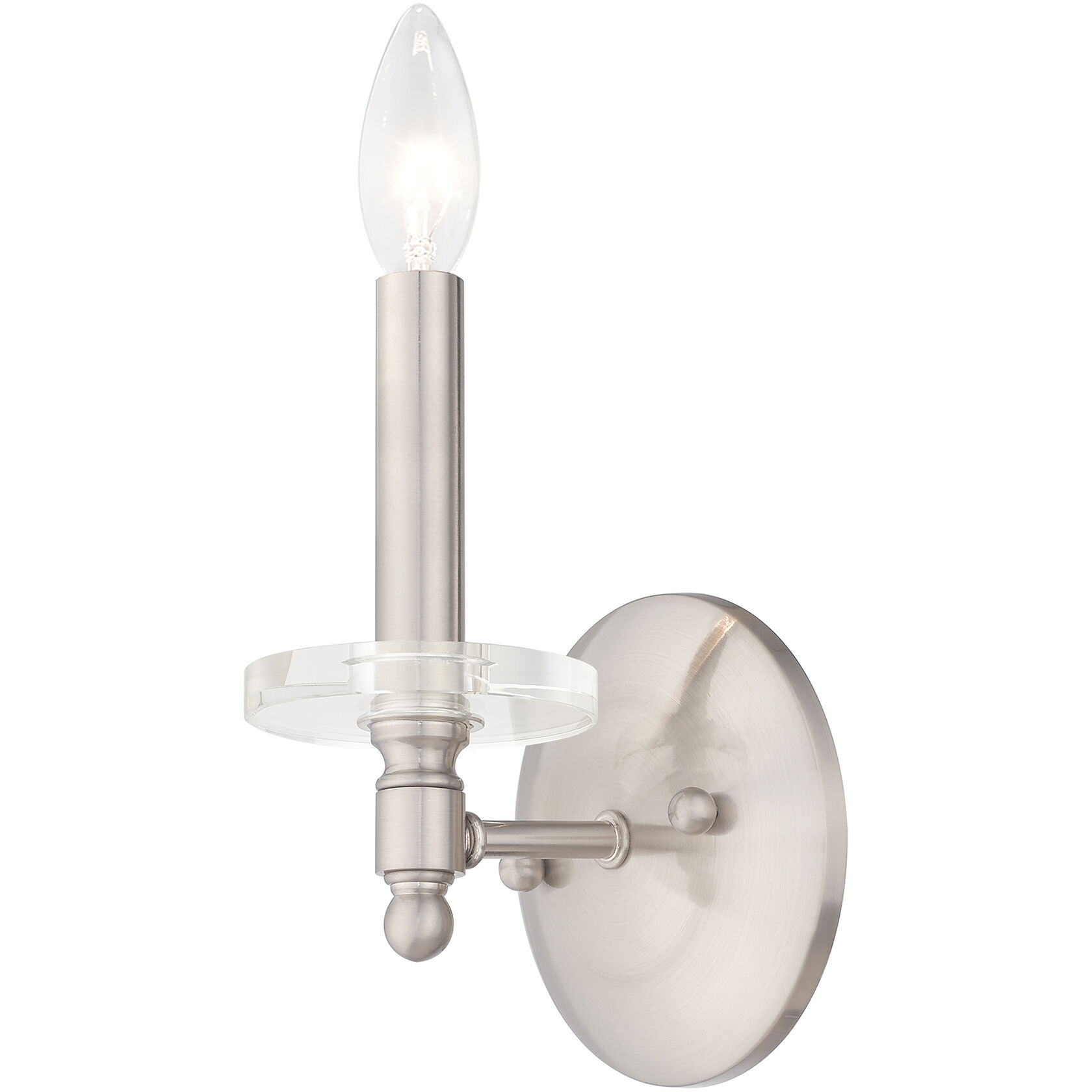 Bennington 1 Light 5 inch Brushed Nickel Wall Sconce Wall Light