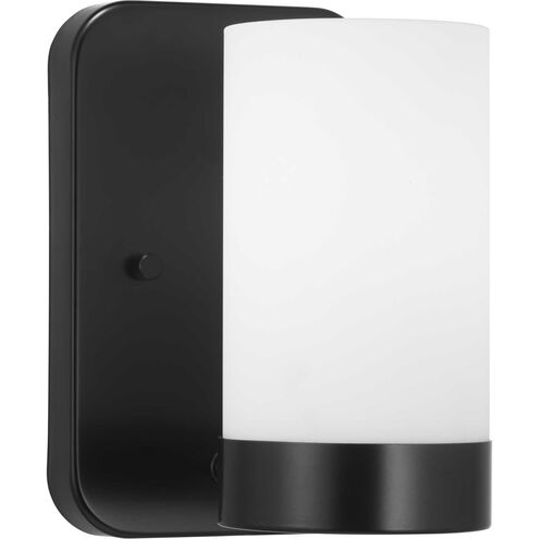 Elevate 1 Light 5 inch Matte Black Bath Vanity Wall Light, Design Series