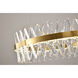 Canada LED 32 inch Gold Chandelier Ceiling Light