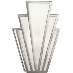 Empire 1 Light 7 inch Antique Silver Wall Sconce Wall Light