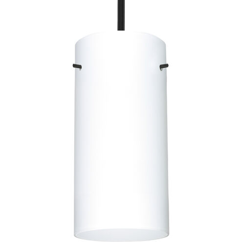 Stilo 12 LED Black Stem Pendant Ceiling Light