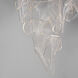 Rinkle LED 36.25 inch Polished Chrome Multi-Light Pendant Ceiling Light
