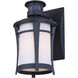 Casper 1 Light 11.25 inch Black Outdoor Wall Lantern