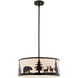 Acadia LED 18 inch Bronze Pendant Ceiling Light
