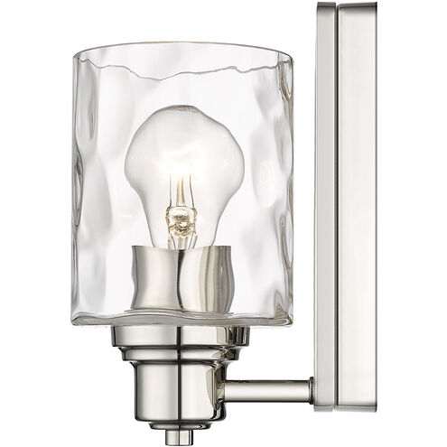 Lumley 1 Light 5 inch Polished Nickel Vanity Light Wall Light