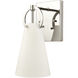 Gabby 1 Light 6 inch Polished Nickel Vanity Light Wall Light
