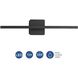 Phase 5 LED LED 24 inch Matte Black Linear Vanity Light Wall Light, Progress LED