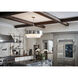 Reverie LED 36 inch Champagne Gold Chandelier Ceiling Light