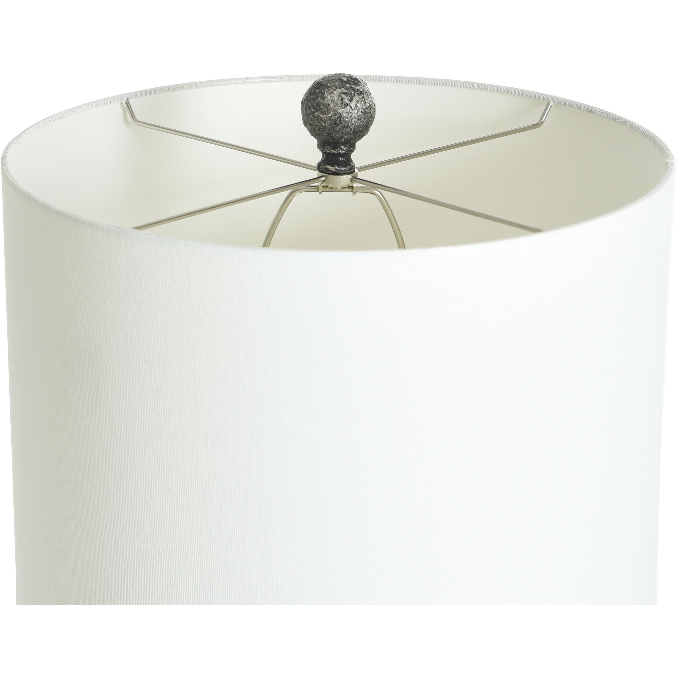 Hampton 32 inch 150.00 watt Matte Black Table Lamp Portable Light