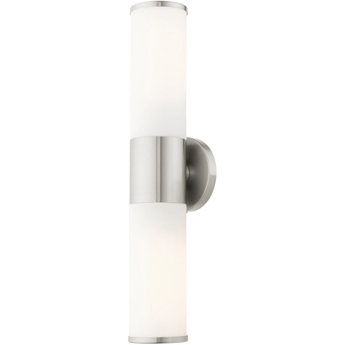 Lindale 2 Light 18.5 inch Brushed Nickel ADA Vanity Sconce Wall Light