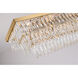 Canada 16 Light 12 inch Gold Chandelier Ceiling Light