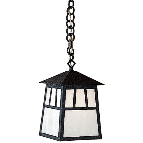Raymond 1 Light 8 inch Mission Brown Pendant Ceiling Light in Off White