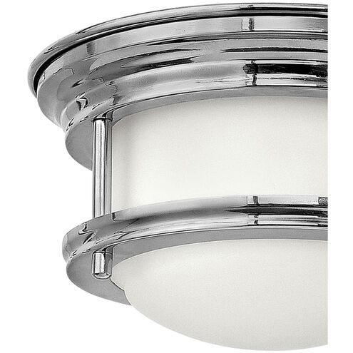 Hadley LED 7.75 inch Chrome Indoor Flush Mount Ceiling Light