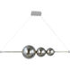 ORB LED 10 inch Chrome Pendant Ceiling Light
