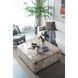 Mireille 39.4 X 39.4 inch Brown/Black Coffee Table