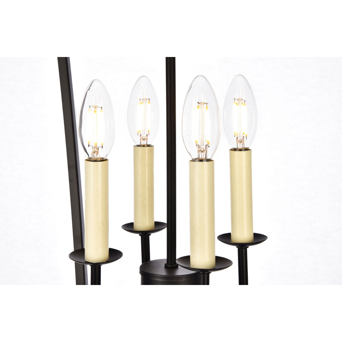 Maddox 4 Light 17 inch Black Pendant Ceiling Light