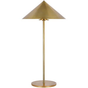 Paloma Contreras Orsay 23.5 inch 5.00 watt Hand-Rubbed Antique Brass Table Lamp Portable Light, Medium