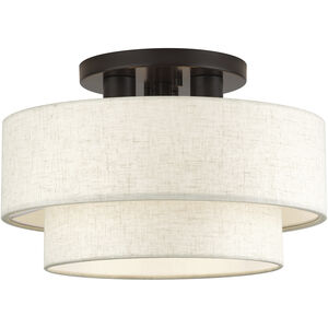 Manorwood 3 Light 15.00 inch Semi-Flush Mount