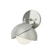 Brooklyn 1 Light 7.2 inch Sterling and Sterling Bath Sconce Wall Light