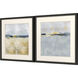 Abstract Collection Blue Framed Art