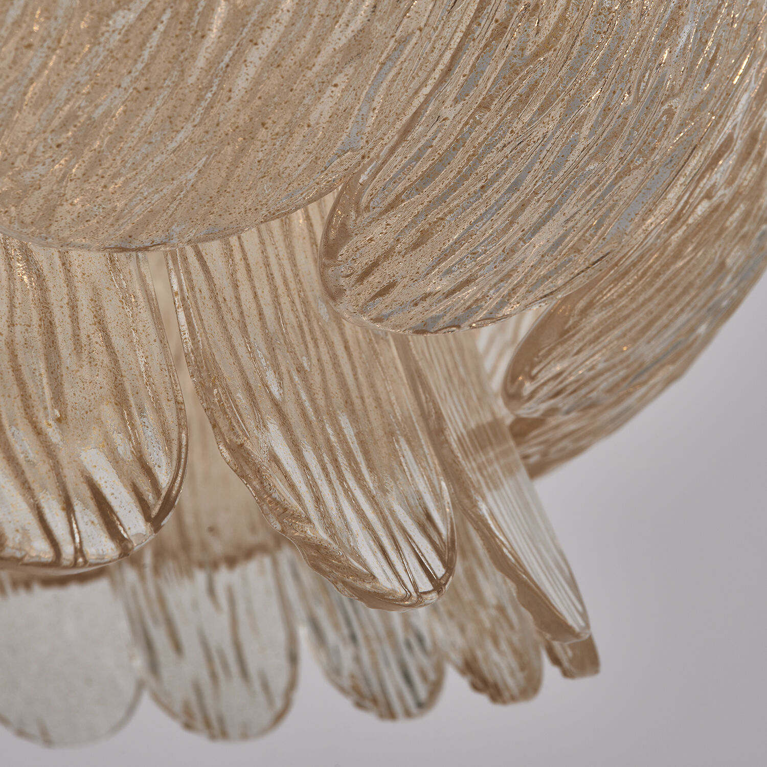 Camellia 10 Light 36 inch Winter Brass Pendant Ceiling Light