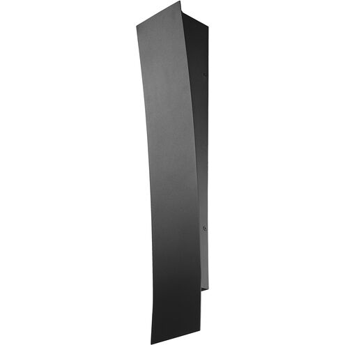 Landrum LED 24 inch Black Outdoor Wall Light