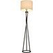 Bejamin 61.75 inch 100 watt Flat Black Floor Lamp Portable Light