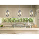 Celeste 1 Light 10 inch Chrome Globe Mini Pendant Ceiling Light, Adapts to Sloped Ceiling