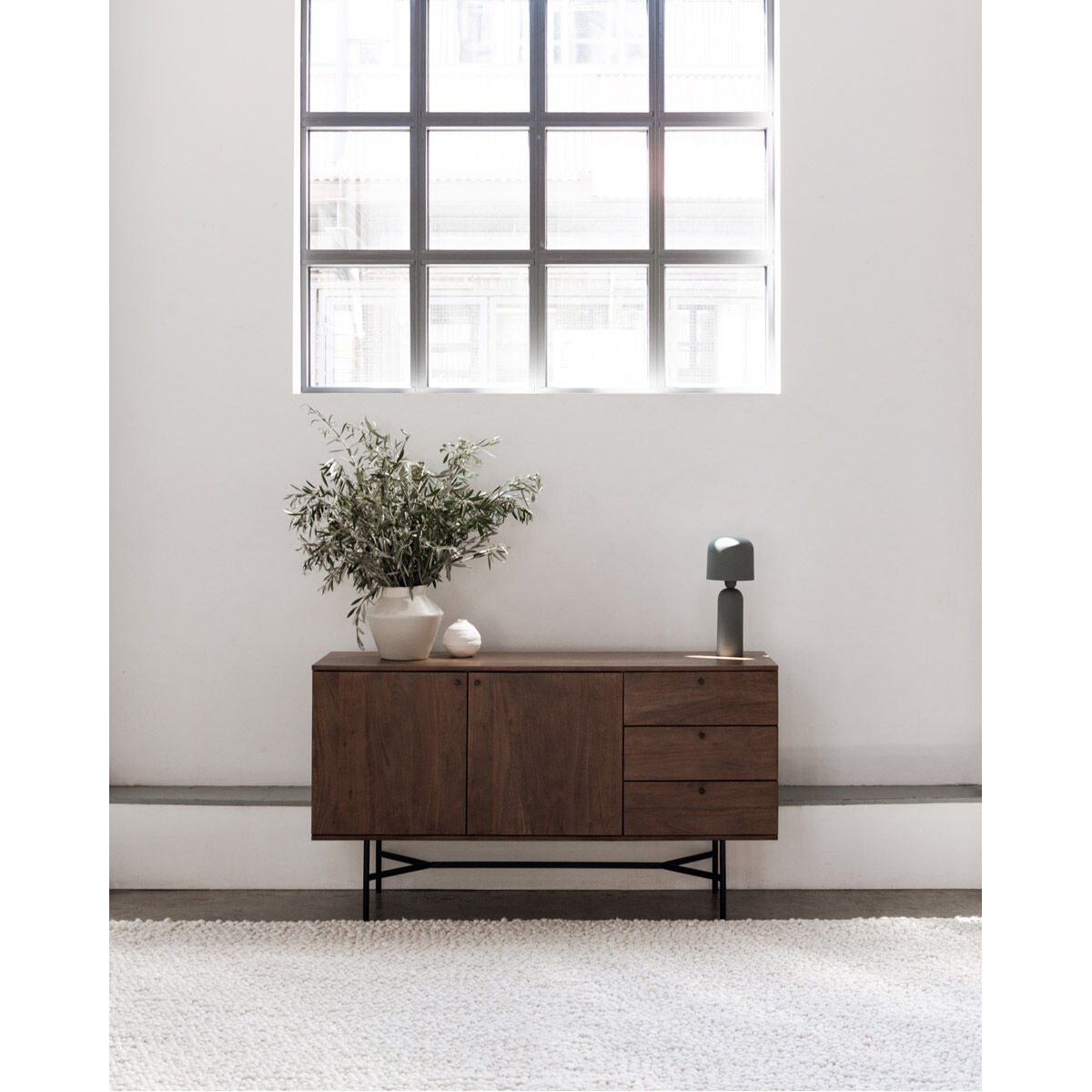 Beck 55 X 18 inch Brown Sideboard