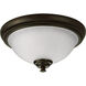 Pavilion 1 Light 12 inch Antique Bronze Close-to-Ceiling Ceiling Light