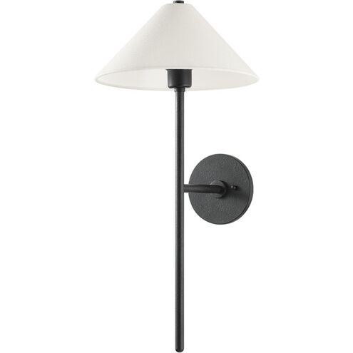Cedar 1 Light 12 inch Forged Iron Wall Sconce Wall Light