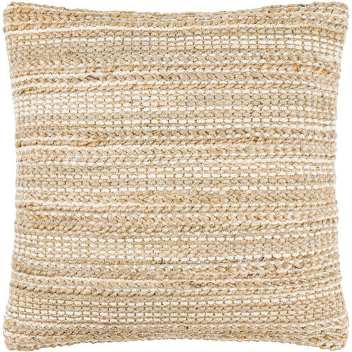 Denpasar 18 X 18 inch Natural Accent Pillow