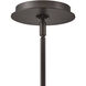 Inez LED 14 inch Black Oxide Pendant Ceiling Light