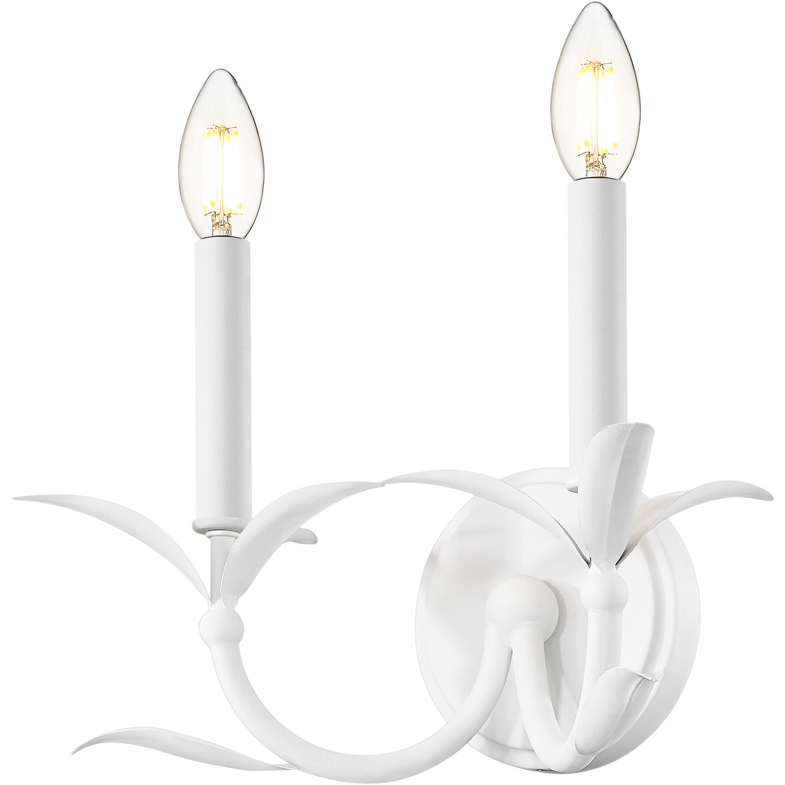 Aslin Wall Sconce Wall Light in Textured White