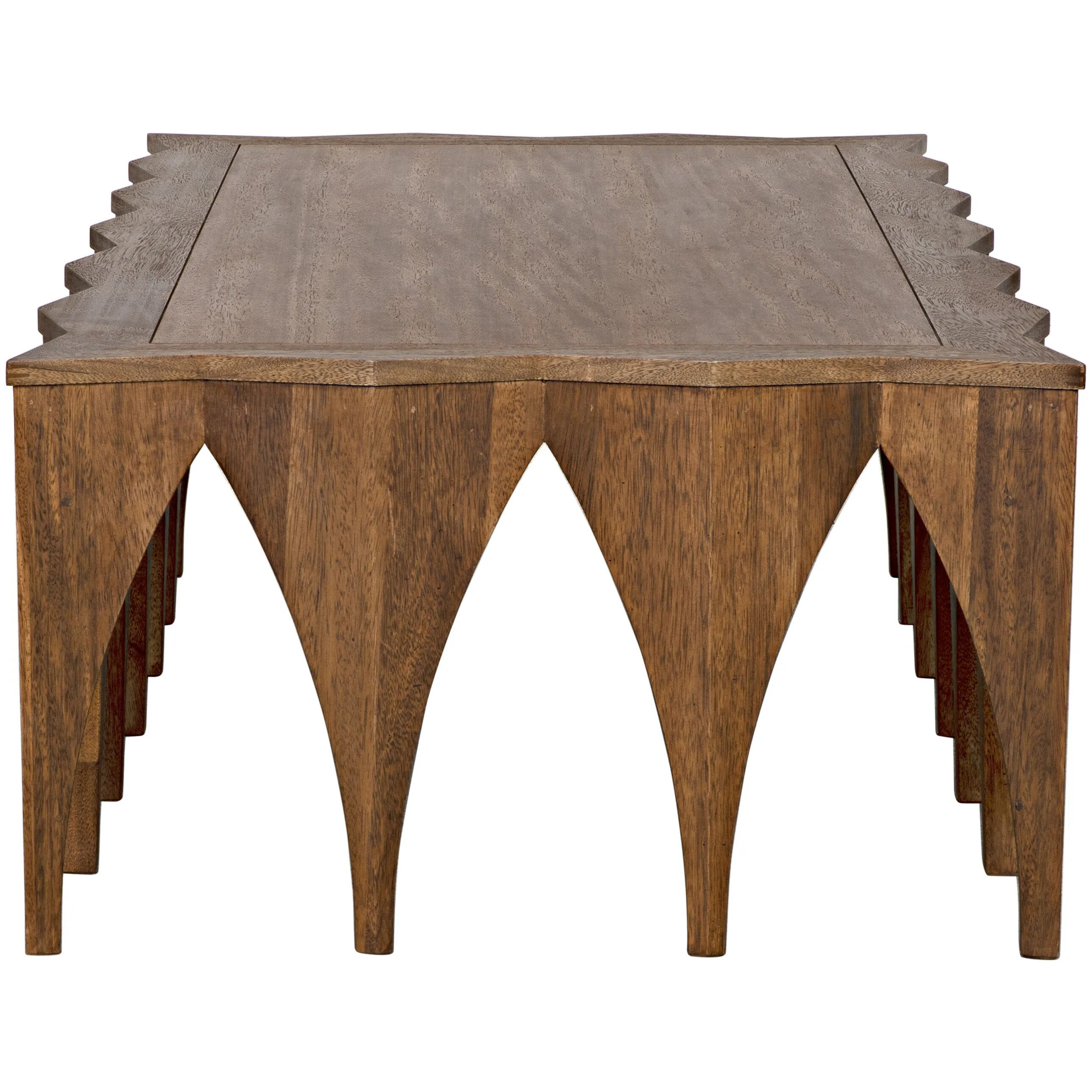 Zelenko 62 X 32 inch Dark Walnut Coffee Table