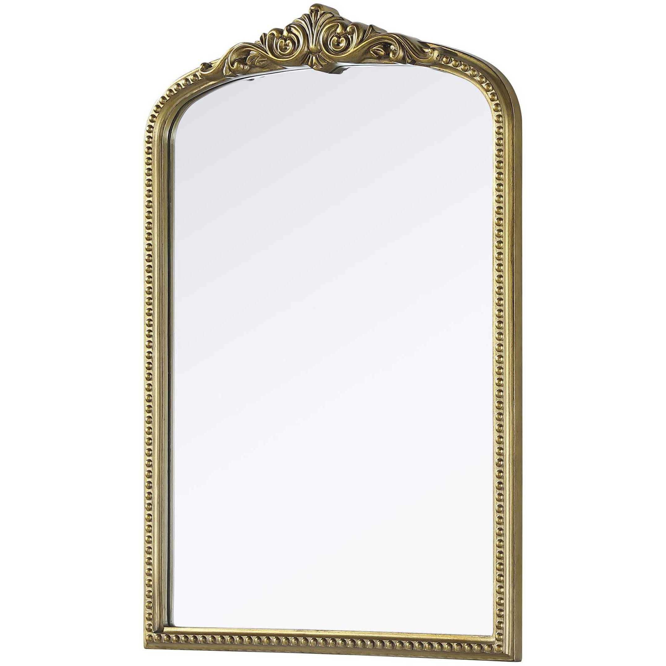 Naomi 36 X 24 inch Antique Brass Mirror